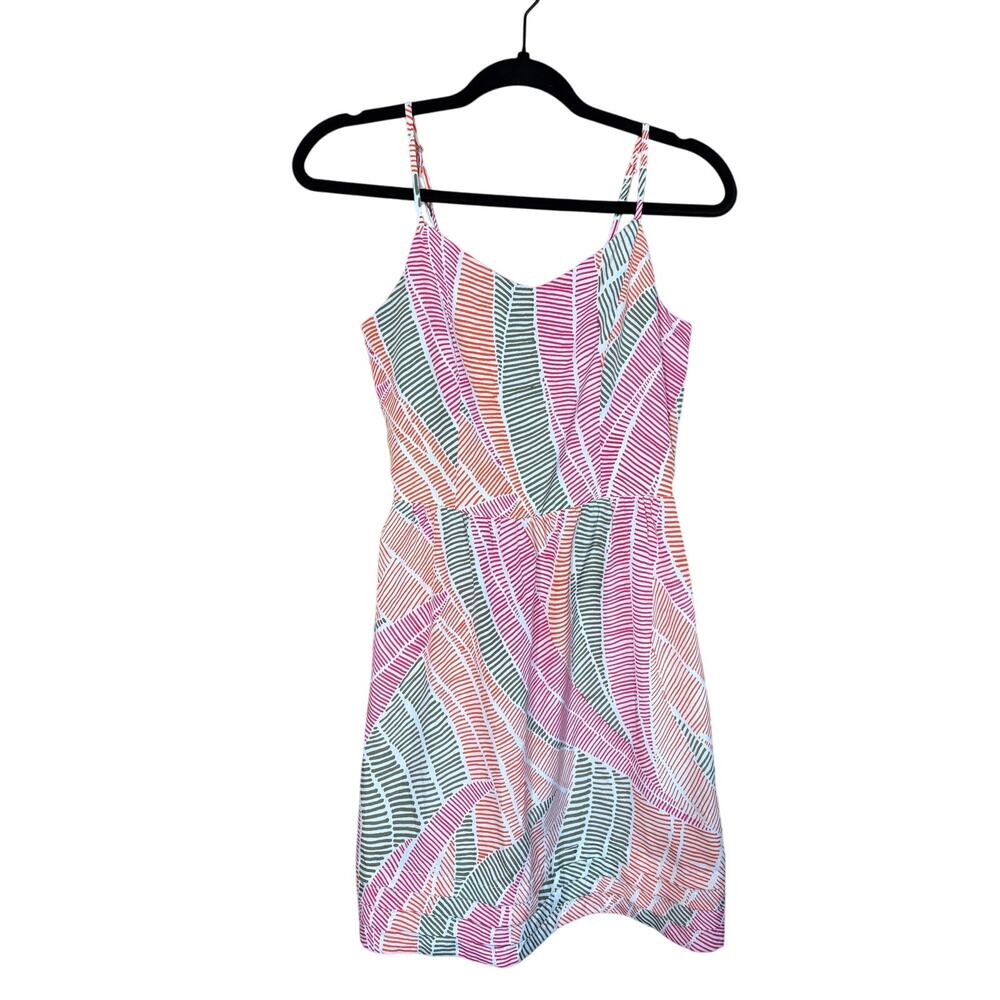 Gap Women’s Sundress, Size 2, Pink and Orange Print, EUC